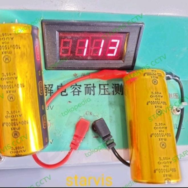 elco 15000uf/100v max ,elco 15000/100 max - Hijau