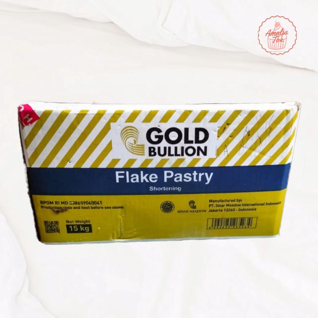 

Gold Bullion Flake Pastrry Korsvet 500gram