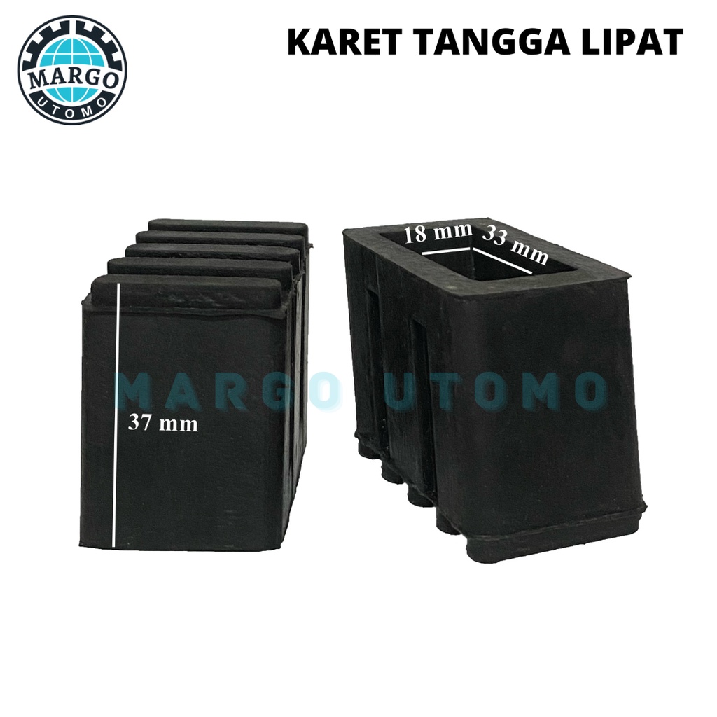 Karet Kaki Tangga Lipat Aluminium - 4 PCS