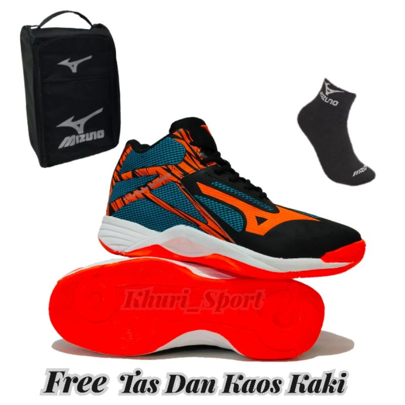 Sepatu Mizuno Thunder Blade 3 / Sepatu Volly Mizuno Pria / Sepatu Volly / Sepatu Mizuno Wave Lightni