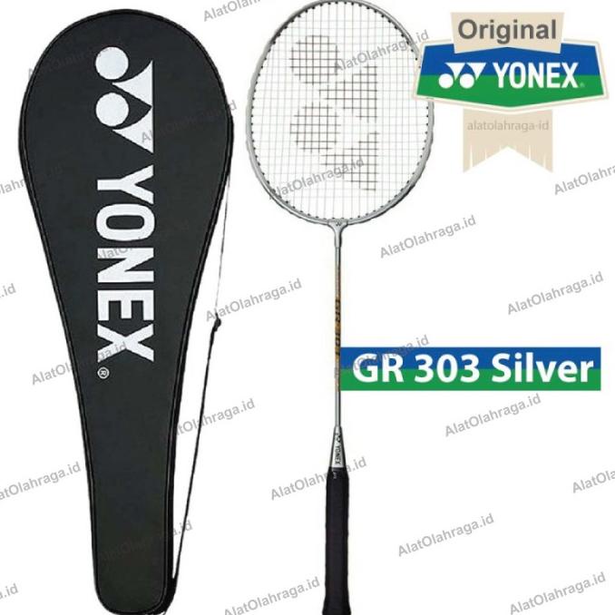 Raket Badminton / Bulutangkis Yonex Gr 303 silver 100% Original