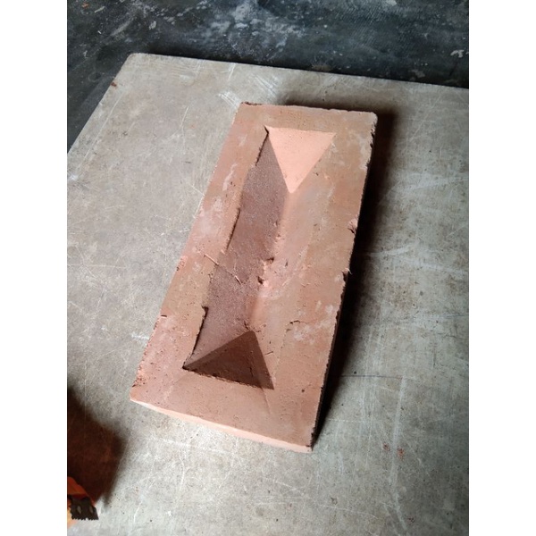 Bata Expose tanah liat Batu-Bata merah