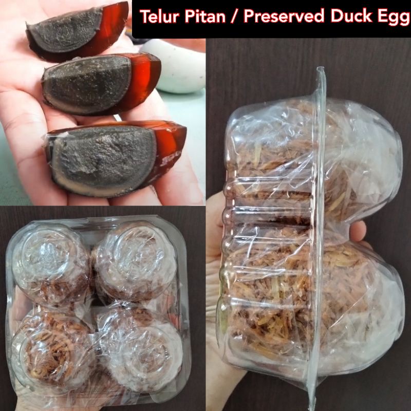 

Telur Pidan / Preserved Duck Egg / Telur Pitan / Telur Bebek / Telur Hitam / Telur Bidan / Telur Asin