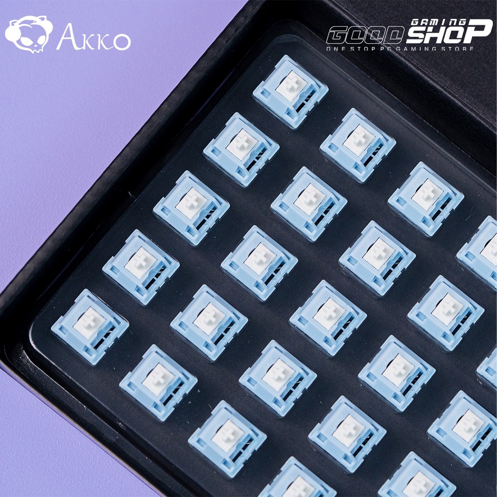 Akko CS Switch – Snow Blue Gray 5 pin (SATUAN)