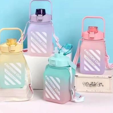 code0r5Qf--BOTOL MINUM ANAK GEMOY KOTAK 3D VIRAL MURAH WARNA GRADASI PASTEL 1.3 LITER 1300 ML 2D & 3