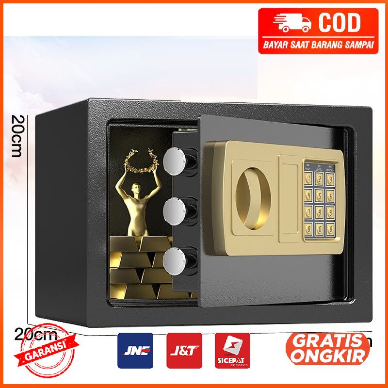Kotak Brankas Safety Box Password 31x20x20cm - EB20