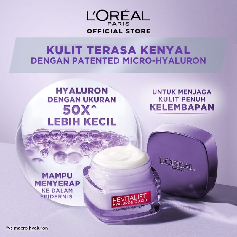 Loreal Paris Hyaluronic Acid Plumping Cream