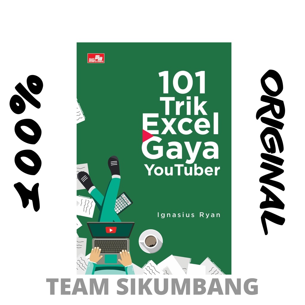 Buku 101 TRIK EXCEL GAYA YOUTUBER