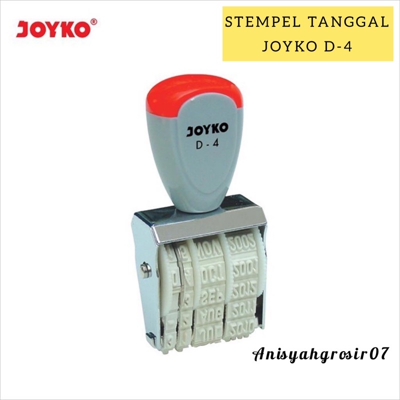 

Joyko Stamp Date D-4 Ukuran 4mm Stempel Cap Tanggal Bulan Tahun D4 Joyko Stamp Date D-4 Stempel Tanggal D-4