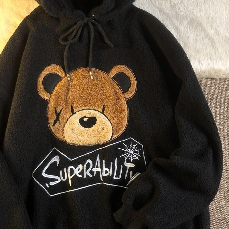 SUPERABILITY HOODIE SABLON PREMIUM FLEECE ONE SIZE FIT L ONE SIZE FIT L / HOODIE PREMIUM