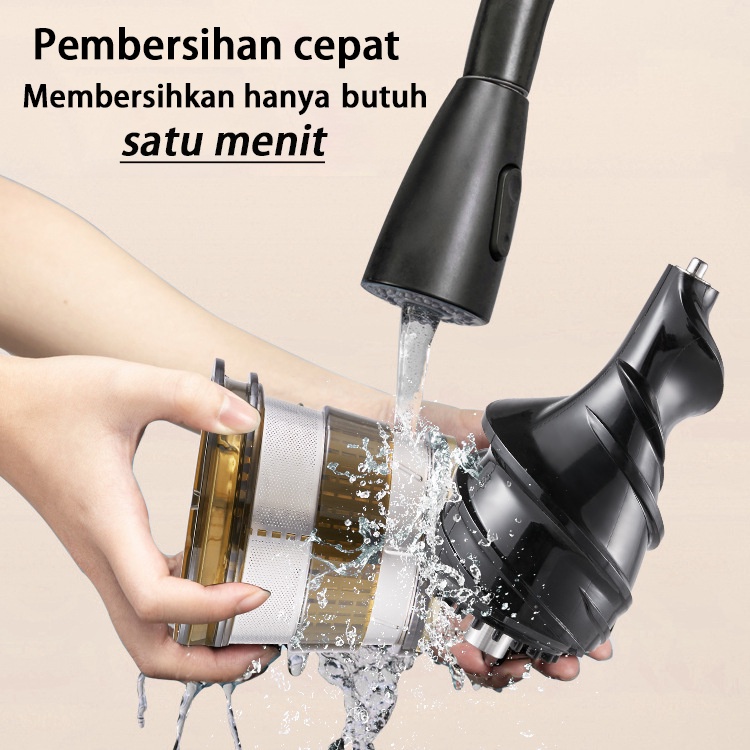 Slow Juicer 99% Fresh juicer jus buah 900ml Diameter besar juicer multifungsi-Satu tahun jaminan