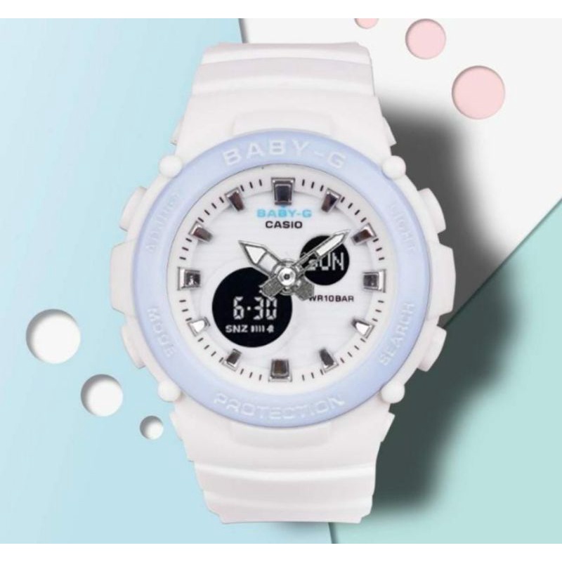 Jam Tangan Baby G Dualtime Wanita Jam Tangan Terlaris Waterproof