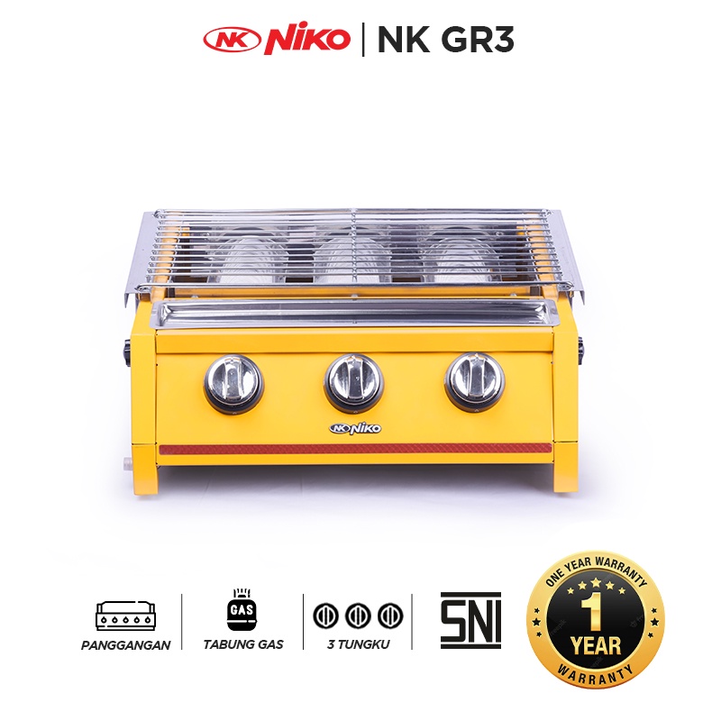 Jual Niko Kompor Grill Tungku Nk Gr L Garansi Resmi Shopee Indonesia