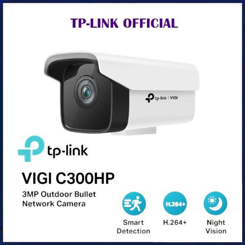 TP-Link Ipcam Camera VIGI C300HP Tplink C300 HP 3MP Outdoor Bullet Network