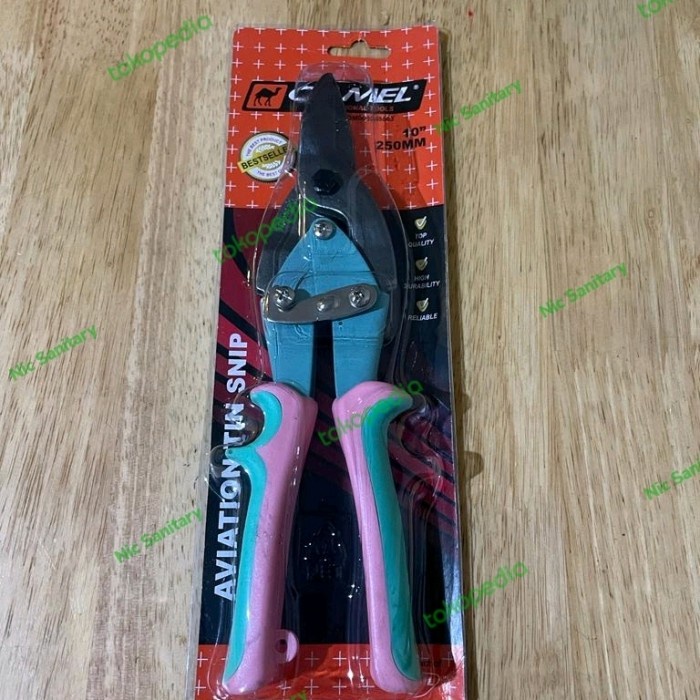 

Sale!!! Gunting Baja Ringan Camel Warna 10 Inch / Gunting Holo Camel Gilaa!!!