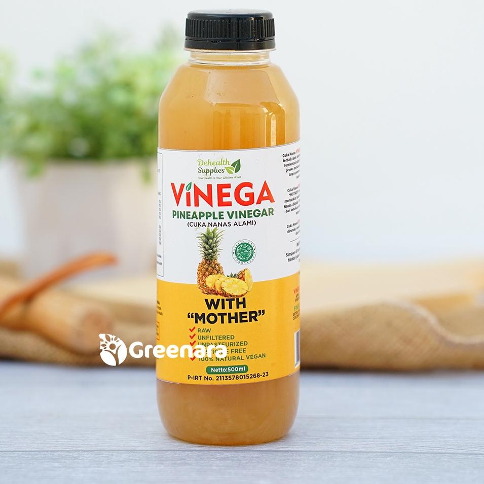 

art3z3Yn--Vinega Cuka Nanas BOTOL PLASTIK 500ml / Pineapple Vinegar