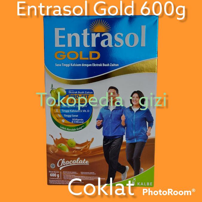 

[ COD ] ENTRASOL GOLD 600 GR VANILA