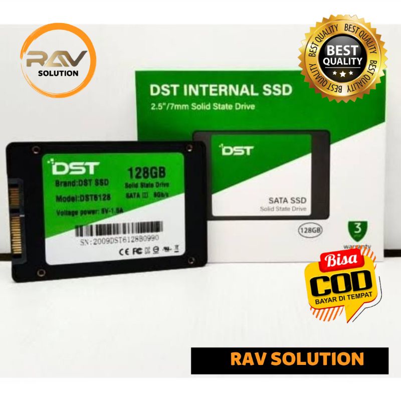 SSD DST 128 GB SATA GARANSI RESMI