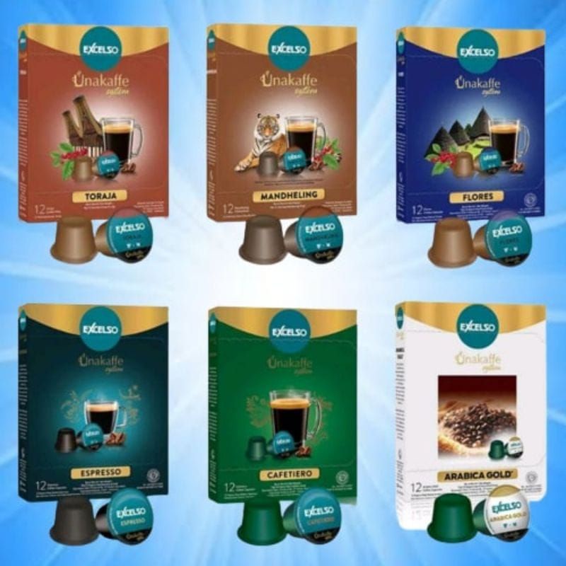 

EXCELSO Unakaffe Kopi Kapsul Capsule Coffee