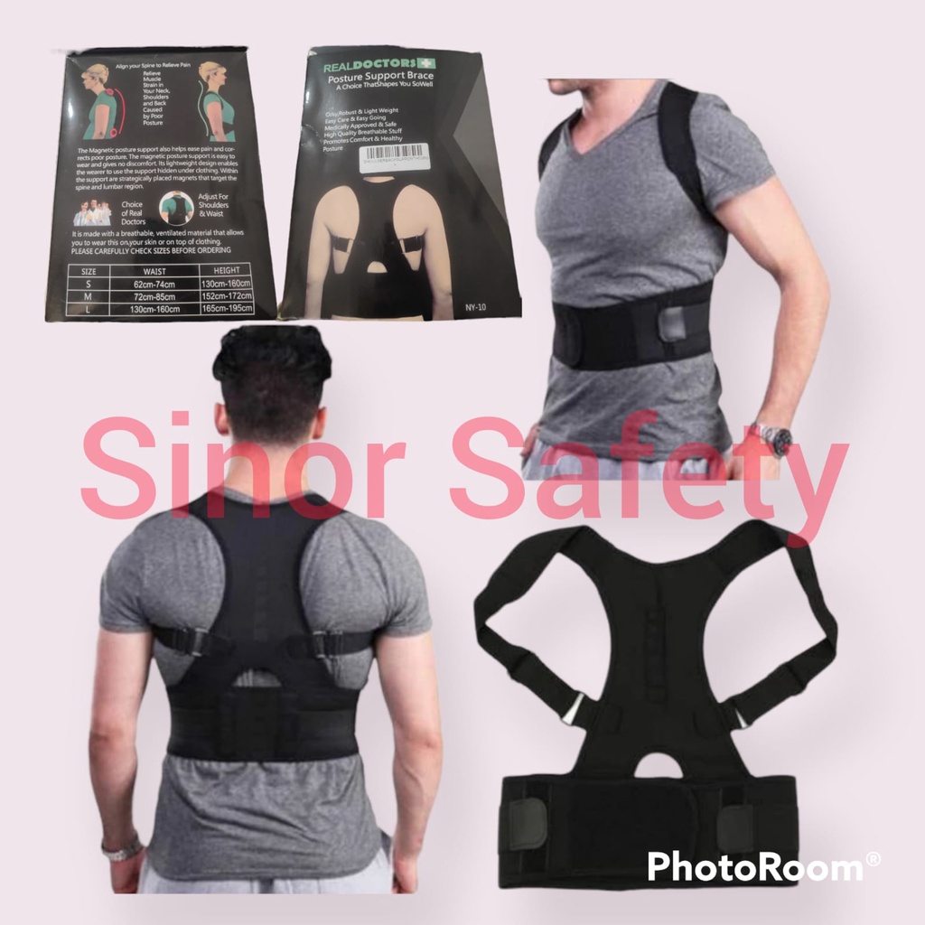 Original Back Support Belt GOSAVE Sabuk Penyanggah Punggung Dan Perut Korset