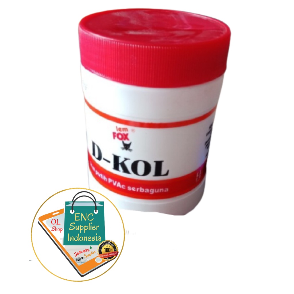 Jual Botol Lem Fox Gr Lem Putih D Kol Putih Pvac D Kol White