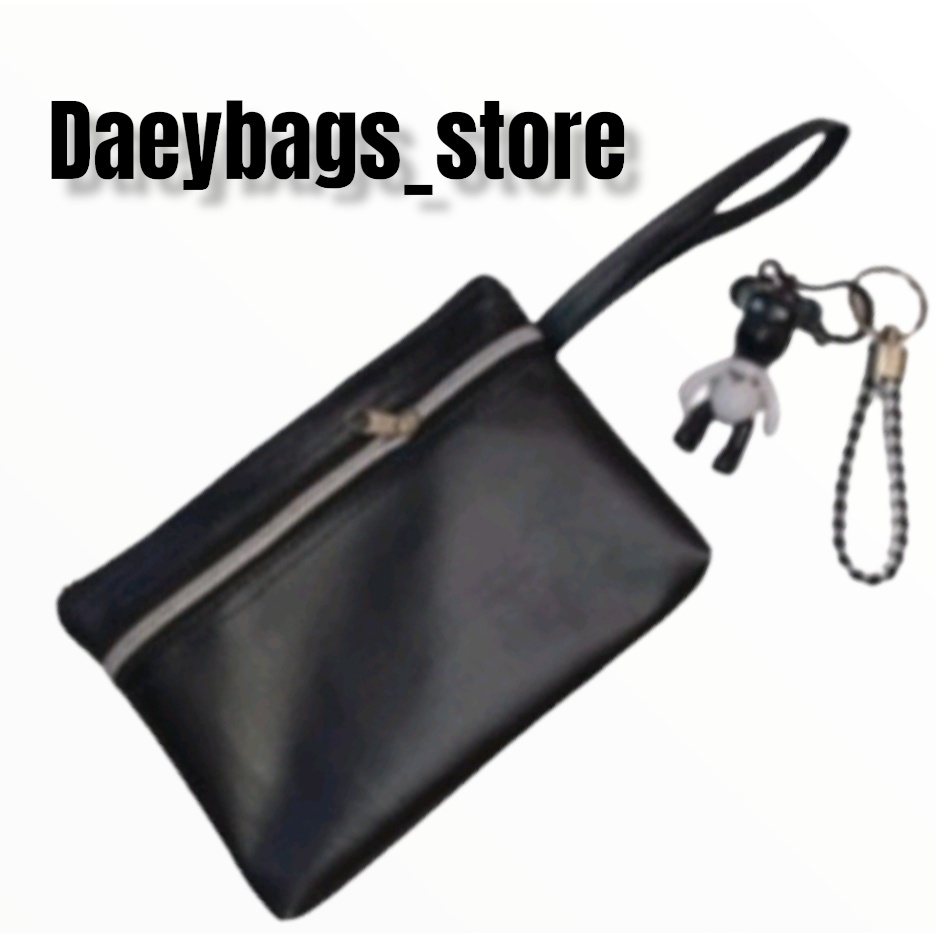 DAEYBAGS_STORE/ DOMPET MINI MULTIPUNGSI RESLETING 2 YG SANGAT SIMPL&amp;ELEGAN BAHAN SINTETIS