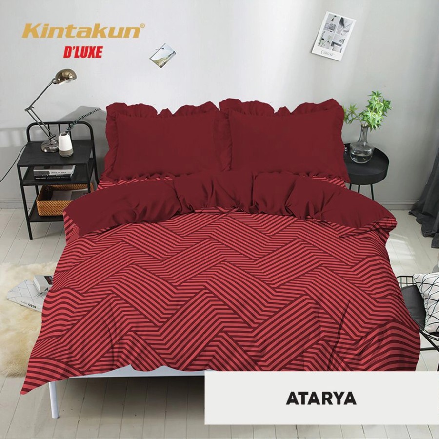 RC Kintakun Bedcover Set Seprai/Sprei King Size 180x200 New Motif Asrinala Indira Arunika Candramawa