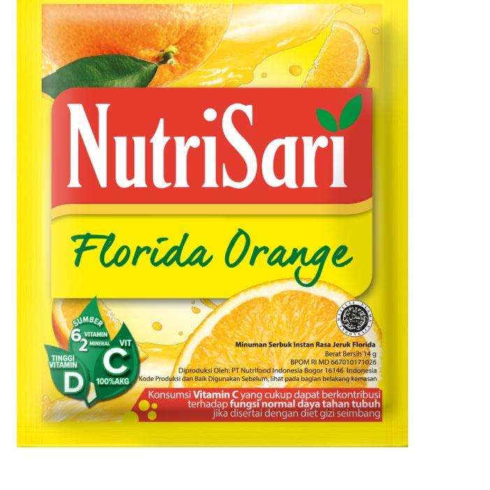 

COD✔️NutriSari Florida Orange 40 Sachet - Minuman Buah Vitamin C|SQ6