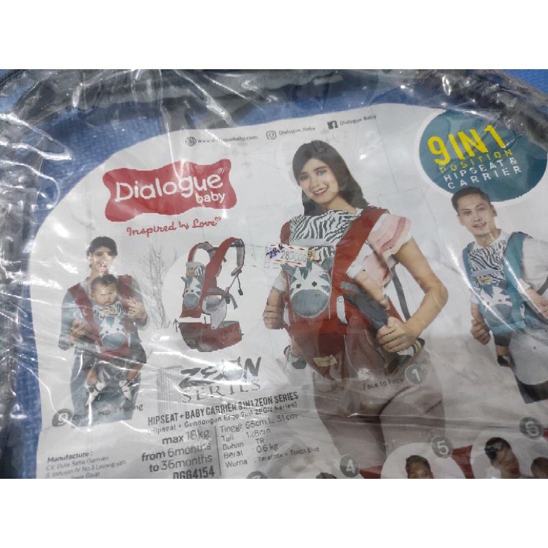 preloved gendongan M shape Dialogue