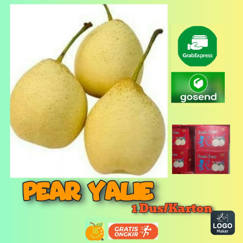 Jual Indukbuah Buah Pear Yali Pir Yali 1 Karton 17kg Yalie Ya Lie 1 Dus Karton Shopee Indonesia 