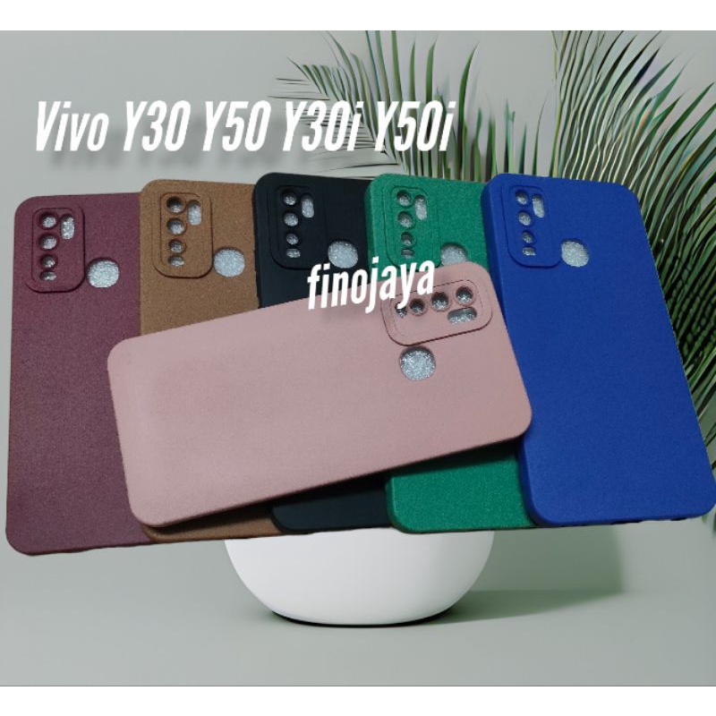 Case Vivo Y30 Y50 Y30i Y50i Softcase Silikon Casing Macaron Pelindung Pro Camera