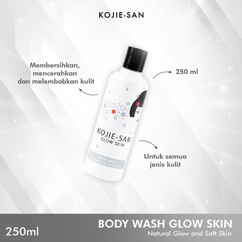 Kojie-San - Body Wash Glow Skin Transparant 250ML