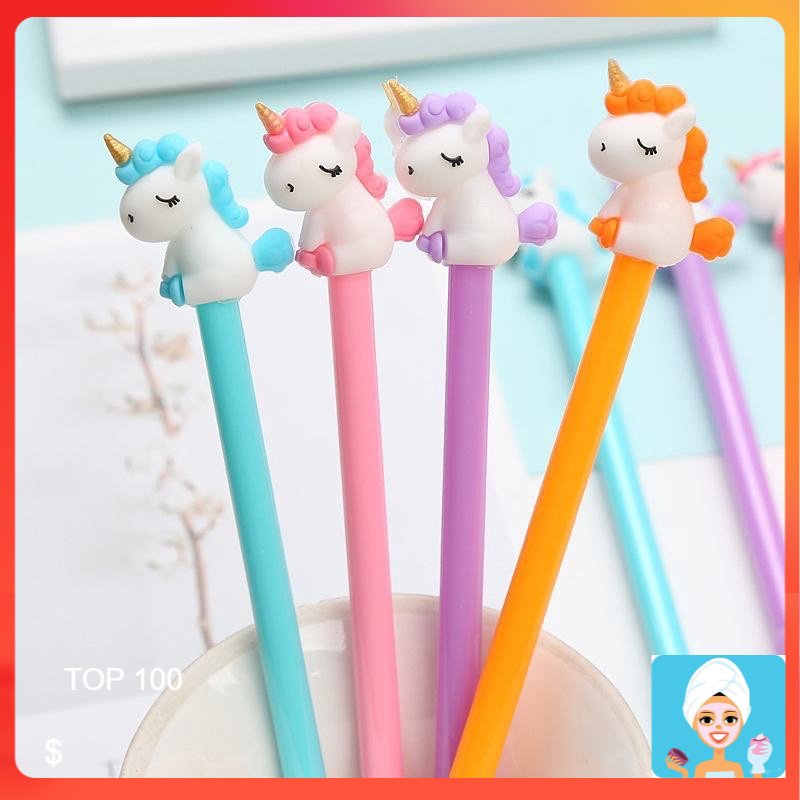 

[ML] PULPEN CHUBBY UNICORN - BALLPOINT BOLPEN PENA GEL LUCU UNIK KARAKTER CANTIK
