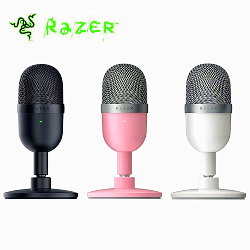 Razer Seiren Mikrofon Kondenser Mini USB ultra compact Untuk streaming
