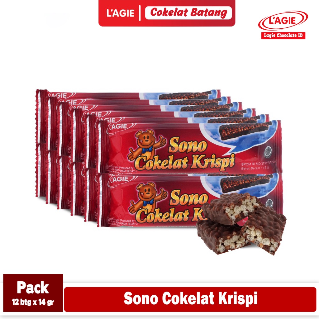 

LAGIE SONO COKELAT KRISPI 14GRAM 1 PACK