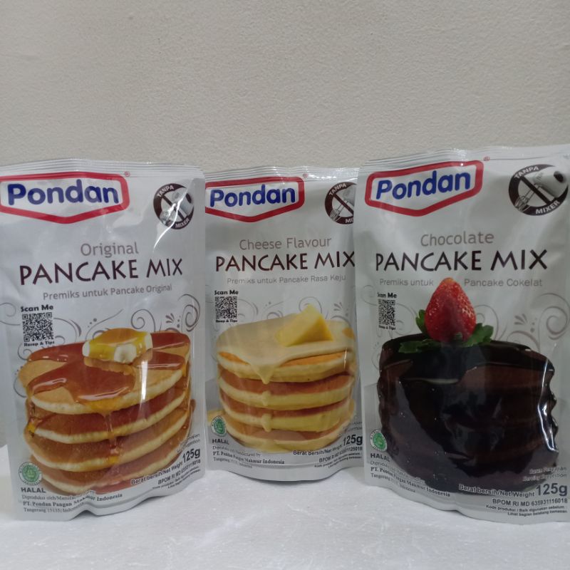 

PONDAN PANCAKE MIX 125G