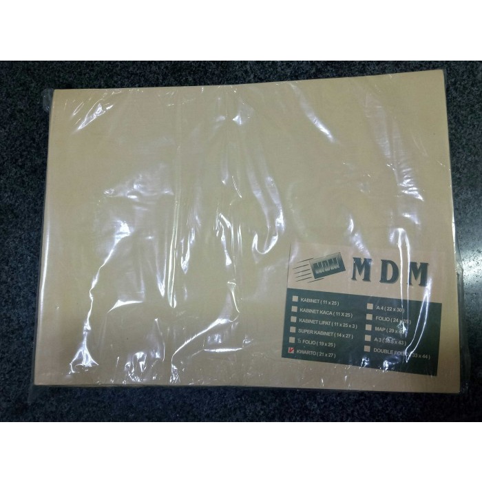 

Jual Amplop Coklat Kuarto 21X27 Cm /Pack (Isi 100 Lbr) Bagus Sale!!!