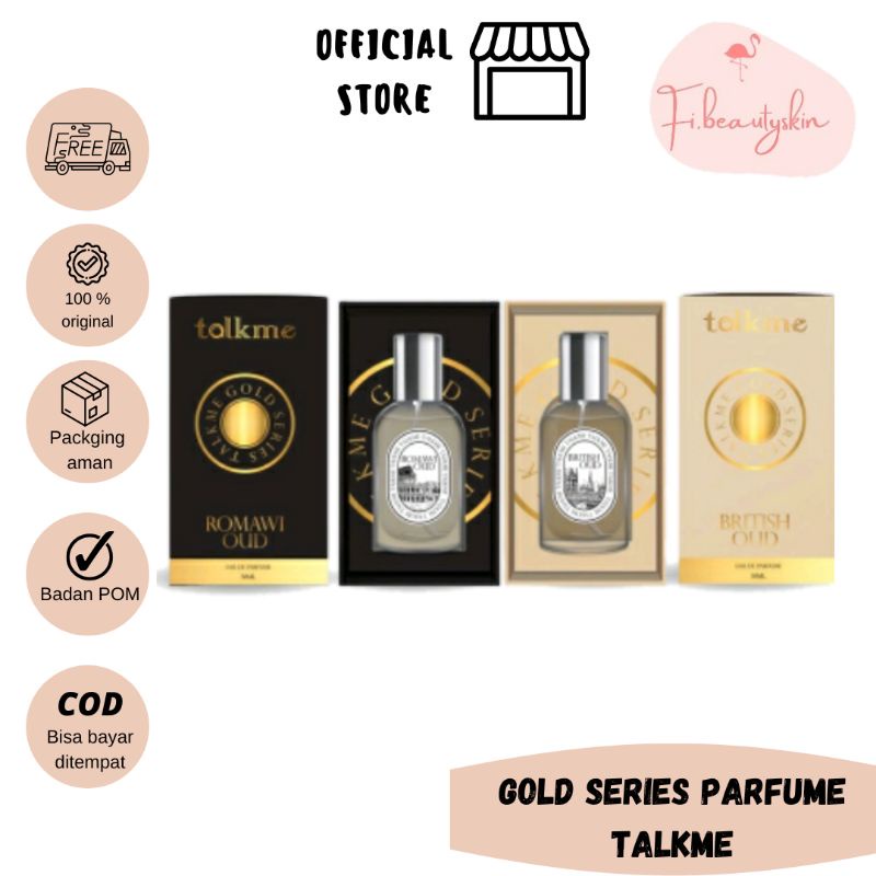 Parfum Talkme Gold Series New Produk