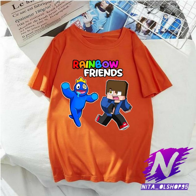 baju anak kaos anak rainbow friends roblox