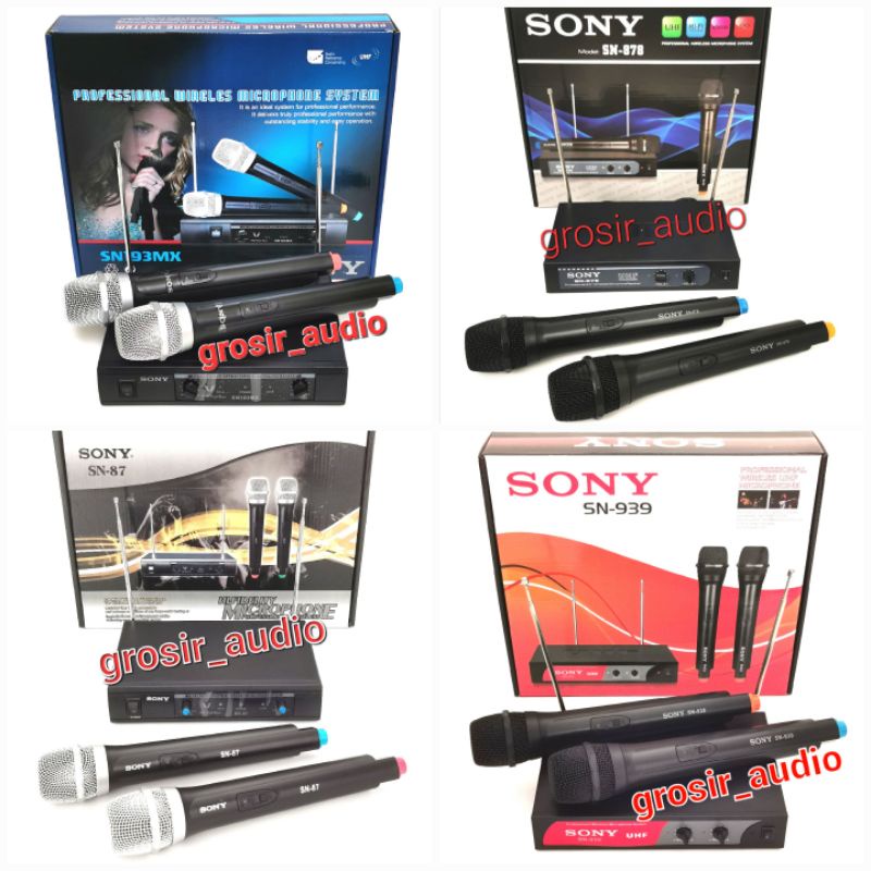 MIC WIRELESS SONY SN87 SN939 SN193 SN193MX SONY 939 ,MIC WIRELESS SONY SN87 SN 87 ,MIC SONY ,MICROPH