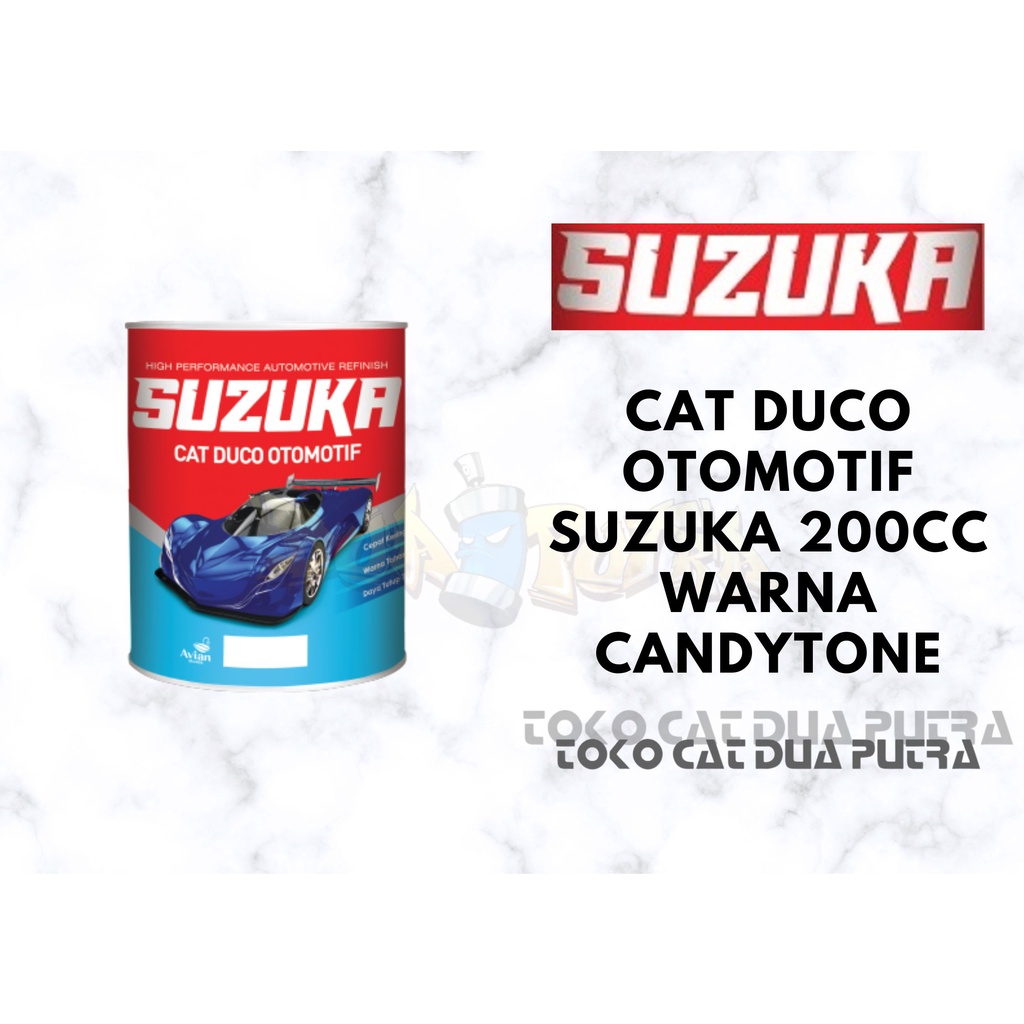 Suzuka Cat Duco Otomotif 200CC Warna Candytone