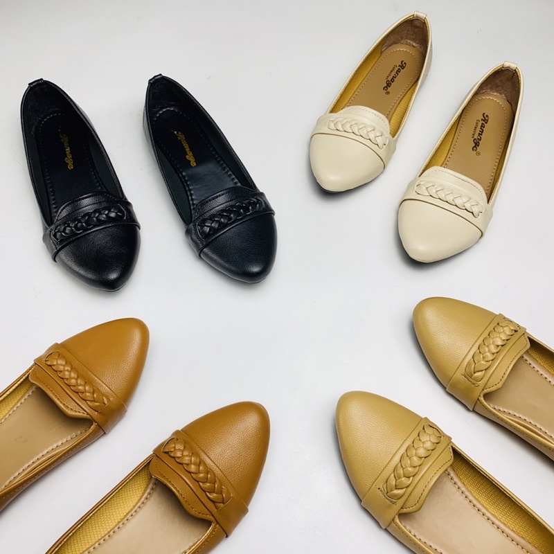 MURAH LEBAY  !!! Sepatu Flat Shoes Sol Karet Lentur hs-18
