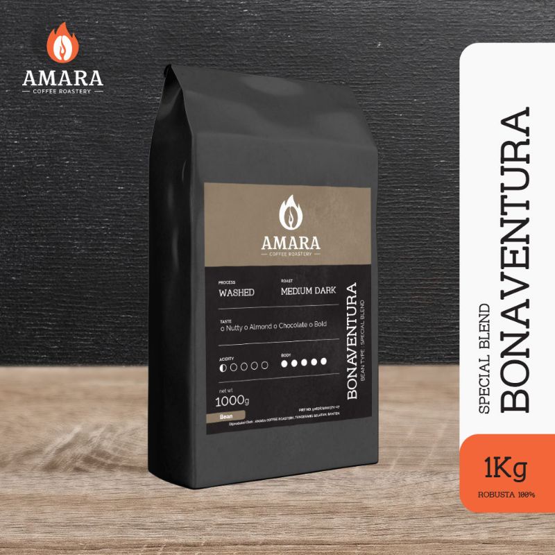

Amara Special Blend - Bonaventura 1KG - Robusta 100%
