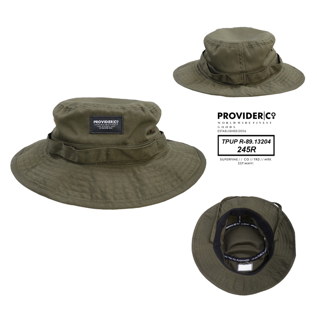 Provider Topi Jungle Hat - Safari Dark Green