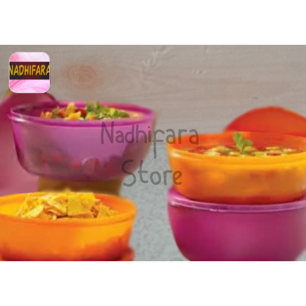 JUMBO MODULAR BOWL TUPPERWARE 3L DAN 4L / PROMO BOWL TUPPERWARE FIX N MIX ORANGE 4,5L / THATS A BOWL