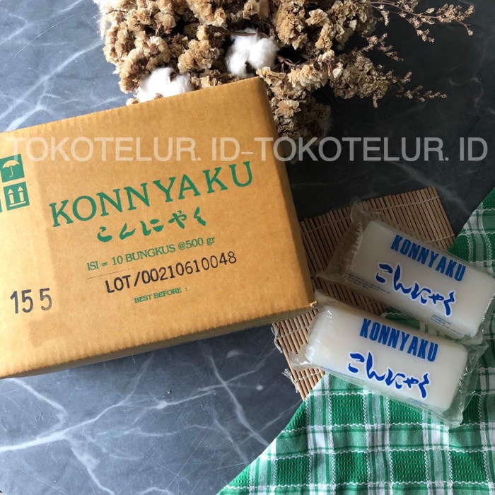 

Konnyaku Blok (Shirataki Konnyaku Low Carbs-Ketogenic) PerDus/Carton