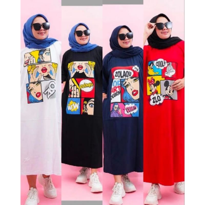 MIDI DRES / MIDI OVERSIZE / MIDI KAOS COMBEDT