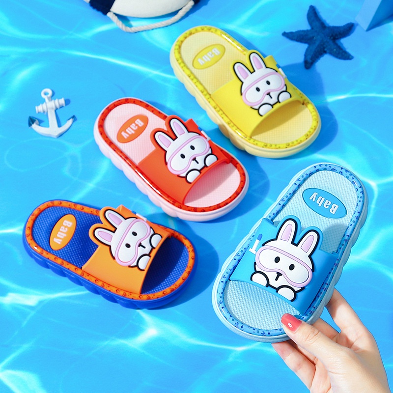 SA-W Sendal / Sandal Anak Eva Lembut Karakter Diver Rabbit 0834