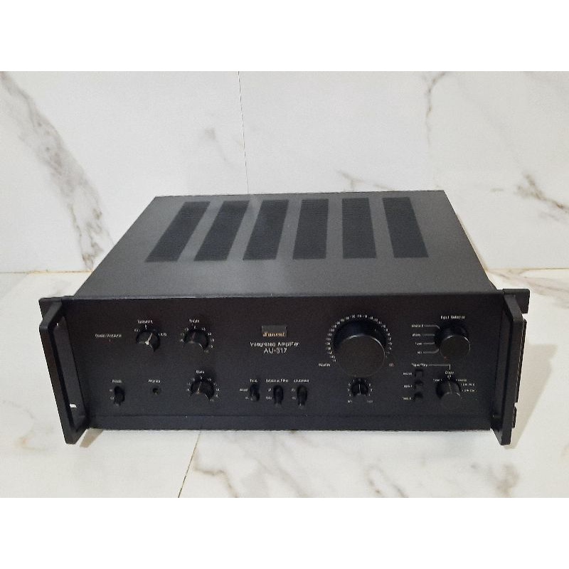 AMPLIFIER SANSUI AU517 AU-517 DOUBLE TRAFO POWER SUPPLY 4 ELCO BESAR