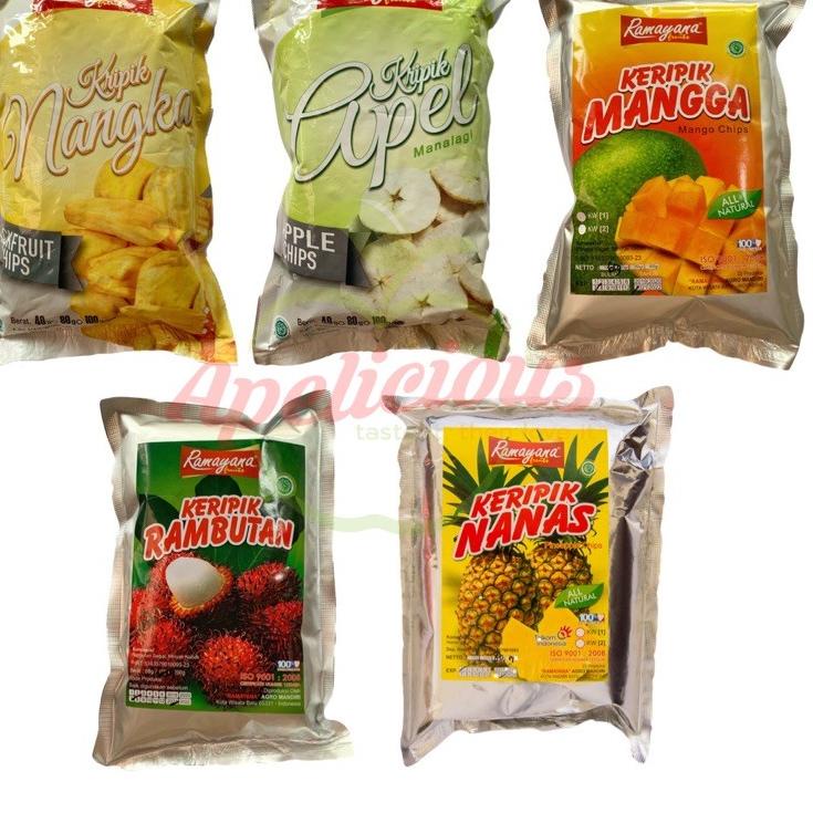 

ㅱ Keripik buah apel / nangka / nanas / mangga kripik oleh-oleh khas malang TERLARIS 3886 ❖